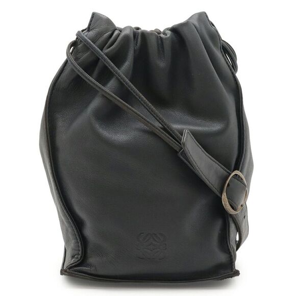 Loewe Anagram Leather Shoulder Bag